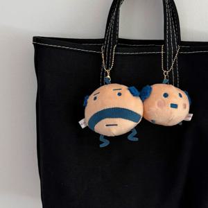 오야지치 & 미니오야지치 자석 인형 우정 커플 키링