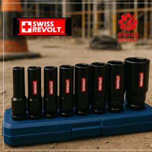 스위스리볼트 임팩 드릴 드라이버 소켓 10종 세트