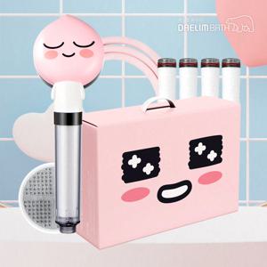 카카오 어피치 선물세트 GIFT BOX (샤워기+샤워줄+필터4P+염소제거볼1P)