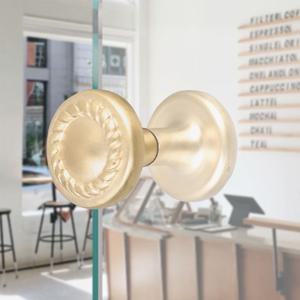 황동 링 꼬임 골드 원홀 유리문 목문 철문 강화도어 손잡이