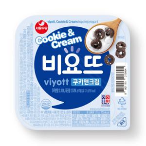 비요뜨 쿠키앤크림 131gx12개