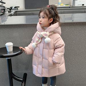 리올 후드 롱 패딩 점퍼 R16197