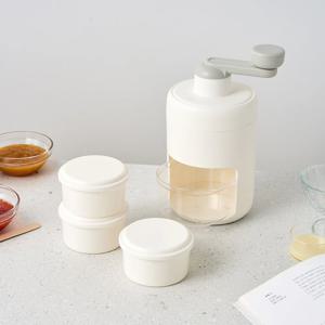 간편하게 즐기는 수동 빙수메이커전용용기 3개