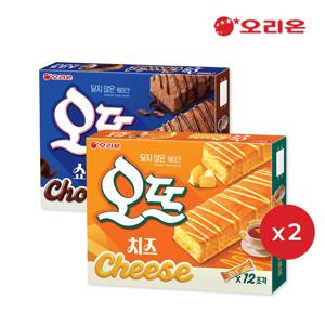 오뜨 쇼콜라 12P(300g)*2개 + 오뜨 치즈 12P(288g)*2개