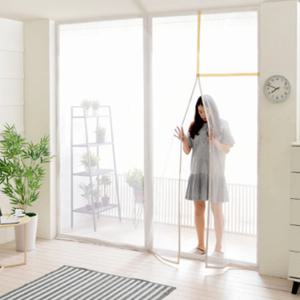 베란다방충망 대형모기장 자석 방충문 350x250