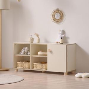 브리즈 1200 아이방 어린이 다용도 도어 장난감 정리함 유아 수납장