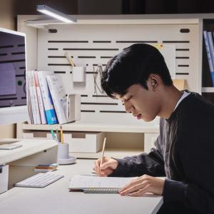 조이A 측면형책상set 140x80cm (매장가구)