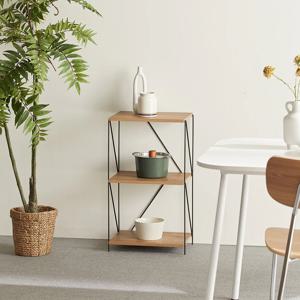 [리퍼]에즈보 수납선반 400 조립식 철제 펜트리 3단