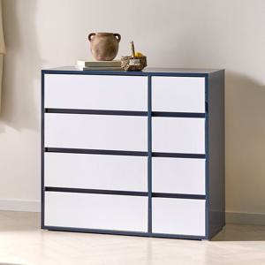 콤비 드레스룸 다용도 안방 4단 8칸 와이드 옷 서랍장 900