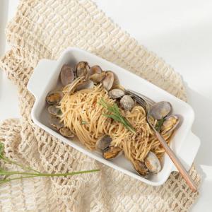 마일드 화이트 직사각 그라탕기 대