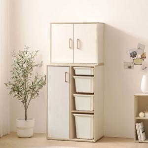 아이방 꾸미기! 복합수납 옷장, 유해물질 없는 스마트 정리! WB695