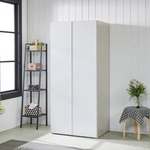 자취방 모던 심플 양쪽 열림 2단 행거 수납 장롱 800 깔끔한 튼튼한 붙박이