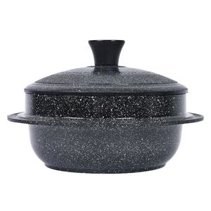 퀸센스 국내생산 IH 인덕션 티타늄 세라믹 코팅 전통 가마솥 뚝배기 20cm