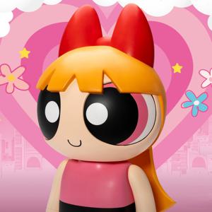 파워퍼프걸 블로섬 대형 액션 피규어 저금통 37cm (인테리어 오브제)