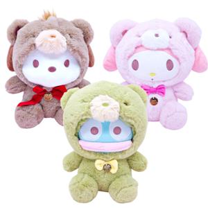 산리오 라떼베어 인형 한교동 포차코 마이멜로디 큰 대형 애착 수면 선물 인형 25cm