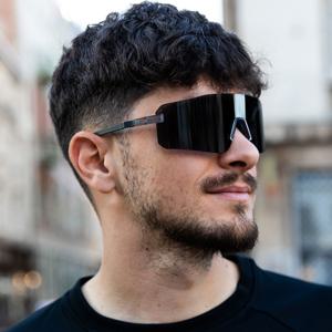 리얼카본 초경량 러닝 골프 자전거 변색 스포츠 고글 선글라스