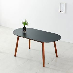 [리퍼] 1600 블랙타원 HPL 테이블