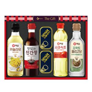 CJ 스팸 특별한선택 I호 4세트 명절 선물세트