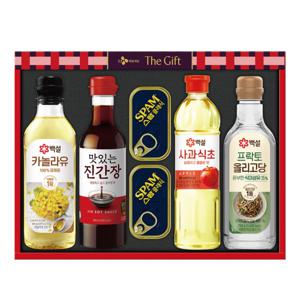 CJ 스팸 특별한선택 I호 1세트 명절 선물세트