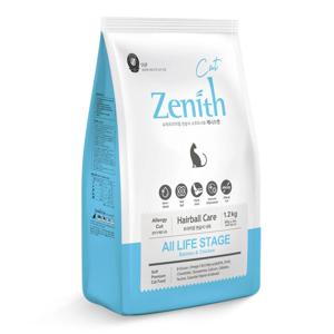 고양이사료 제니스캣 헤어볼 전연령 소프트사료 1.2kg