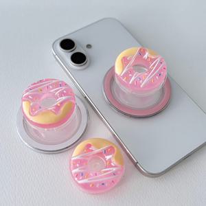 맥세이프 도넛 그립톡 아이폰 자석 스마트폰 핸드폰 거치대 귀여운 감성 러블리
