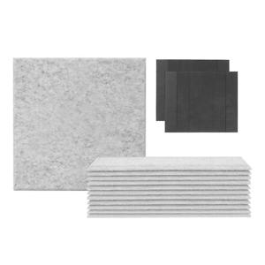 사일런스 현관문 방음 흡음재 자석형 12개 + 자석 60개세트