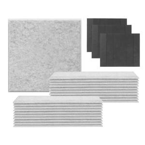 사일런스 현관문 방음 흡음재 자석형 21개 + 자석 90개세트