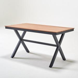 감성 펜션 테라스 정원 목재 깔끔 모던 4인 테이블 탁자 디자인 방수 식탁