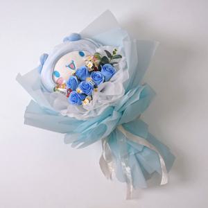 초콜릿 시나모롤 정품 산리오 중형 코스튬 인형 킨더 비누꽃다발 졸업식 입학식 학예회