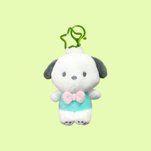 산리오 포차코 인형 별 카라비너 키링