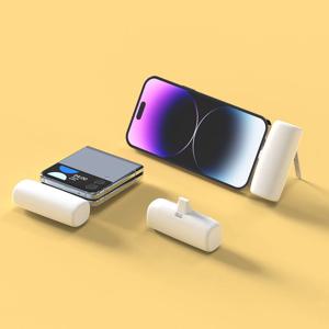 무선 일체형 보조배터리 5,000mAh 세컨폰 아이폰 빈티지폰