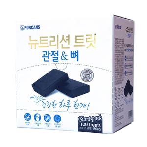 뉴트리션트릿 대용량 강아지 관절 뼈 영양제 100P