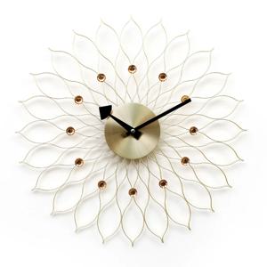 스틸 로터스 디자인 벽시계