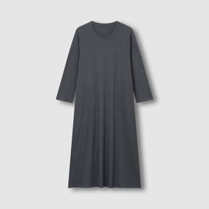 여 피치스킨 7부 파자마 원피스 (3 sizes)(3 colors)