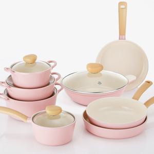 레트로 8종 세라믹 냄비세트+후라이팬