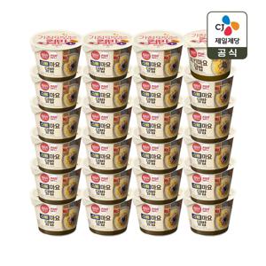 햇반 컵반 스팸마요덮밥 219g x23개+치킨마요덮밥 233g x1개