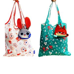 [공식] 디즈니 주토피아2_캐릭터 파우치 에코백 닉/주디