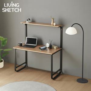 국내제작 캠브리지 1200X700 높은 선반형 1단 A타입 책상 E0등급 컴퓨터 학생용 6