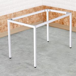 TW7550 화이트컬러 W750 x D500 리폼용 DIY 책상다리 /철재발통