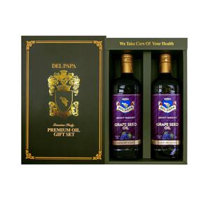 포도씨유 1리터 2병 포도씨오일 선물세트