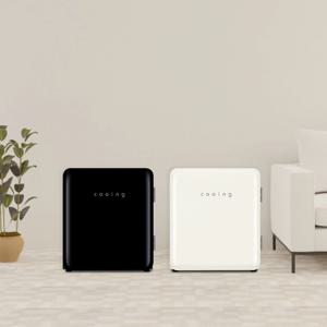 [리퍼] 레트로 무소음미니냉장고 REF-N30 예쁜 작은 소형 중형 원룸 사무실 음료수