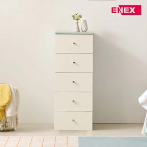 E0 민트 400 5단 서랍장 틈새서랍장 400x470x1020mm