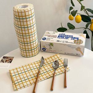 1+1 빨아쓰는 일회용 롤 키친타올 행주 (40매)