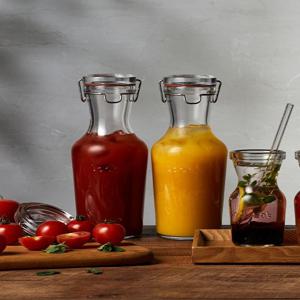 이탈리아 밀폐용기 락잇 쥬스 JAR 1000ml 2개 세트