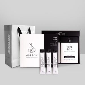 더진한 흑마늘 92 스틱형 의성 흑마늘진액 12g x 30개입