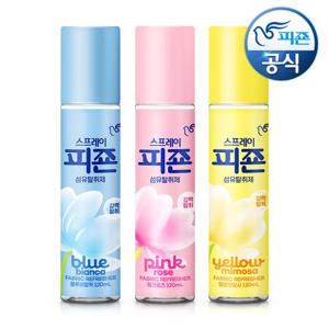 리뉴얼 섬유탈취제 스프레이 피죤 120mlx3개(향3종택)