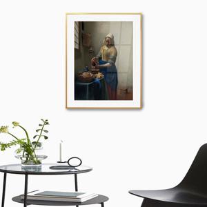 Mb05얀 베르메르-우유를 따르는 여자/캔버스천 아크릴 메탈프레임그림액자 고전주의명화
