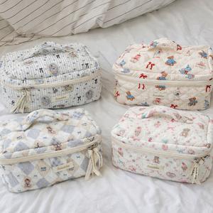 도로시 퀼팅 손잡이 화장품 파우치 다용도가방(4colors) / 리뷰이벤트