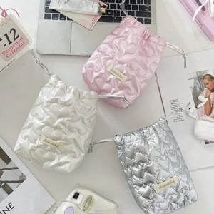 샤이닝 라운드 화장품파우치 다용도가방(5colors) / 리뷰이벤트