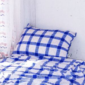 블루깅엄 프리미엄 순면 베개커버 사계절 패브릭 인테리어